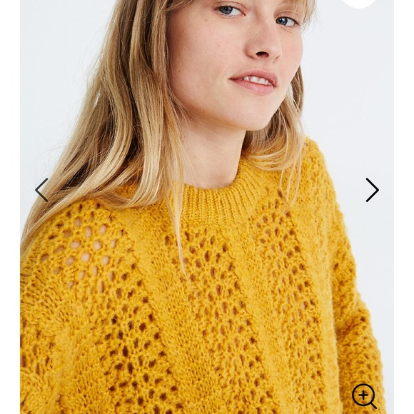 Madewell Pointelle Pullover Sweater - Picture 7 of 8